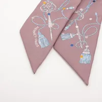 エルメスHERMES レ・クレ・ア・ポア ツイリー エルメス ツイリー レクレアポア Les Cles a Pois スカーフ
