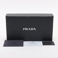 プラダ 1ML506 カーフレザー ロングウォレット PRADA プラダ 財布 長財布 1ML506 QWA サフィアーノ レザー