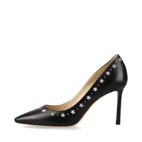美品｜ジミーチュウ スタースタッズ パンプス 黒 37.5 24.5｜k1484 楽天市場】JIMMY CHOO ジミーチュウ スター スタッズ ハイヒール