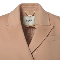 【総丈100cm】フェンディ サガロイヤル ミンク ロングコート FFボタン FENDI フェンディ 本毛皮 ミンク ロングコート ボリューム