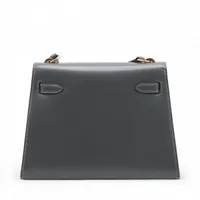 エルメス ミニケリー20 セリエ ボックスカーフ ショルダーバッグ