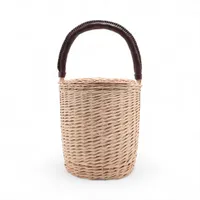 CELINE かごバッグ ベージュ/ブラウン セリーヌ CELINE セリーヌ ストロートート かごバッグ ストロー