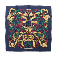 エルメス　カレ90 A LA CONETABLE 轡の気品　シルクスカーフ エルメス カレ90 LE MORS A LA CONETABLE 轡の気品 スカーフ