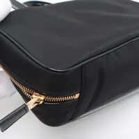 プラダ テスート ナイロンxパテントレザー 2WAYハンドバッグ