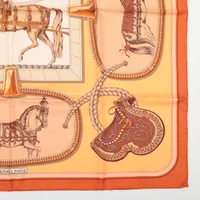 y*e様 エルメスカレ90　馬具柄　タグ無し 楽天市場】エルメス HERMES シルクスカーフ 額入り カレ 90×90