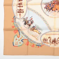 HERMES カレ90 CAVALIERS PEULS プール族の騎手 スカーフ エルメス カレ90 CAVALIERS PEULS プール族の騎手 スカーフ