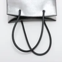 バレンシアガ レザー ロゴ ショッピング トート 2way 597858 Auth BALENCIAGA Shopping Tote XXS 597858 Black Leather Tote