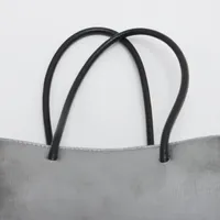 バレンシアガ レザー ロゴ ショッピング トート 2way 597858 Auth BALENCIAGA Shopping Tote XXS 597858 Black Leather Tote
