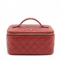 CHANEL⭐︎バニティ赤⭐︎キャビアスキン 人気ランキング1位～（売れ筋商品） 楽天市場】CHANEL シャネル
