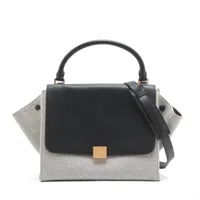 セリーヌ トラペーズ 2way バッグ CELINE セリーヌ トラペーズ ハンドバッグ 2WAYショルダーバッグ
