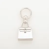 エルメス ツイリー リング ミニケリー シルバー　美品 HERMES エルメス ミニケリー ツイリーリング Mini Kelly twilly
