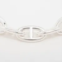 エルメス シェーヌダンクルGM ブレスレット 12コマ 925 69.1g