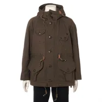24AW ナイジェルケーボン　マウンテニアコート 　サイズ46 カーキ ナイジェル・ケーボン】MAN / マウンテニアダウンジャケット