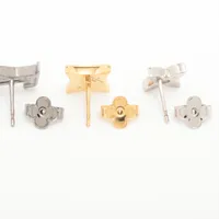 ルイヴィトン ブックル LV インスティンクト   M00530 ピアス ヴィトン M00530 ブックルLVインスティンクト OB2243 ピアス(両