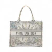 CHRISTIAN DIOR マクロカナージュ ブックトート ミディアム クリスチャンディオール マクロカナージュ ブックトート