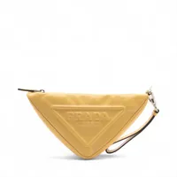 関税込!国内発送☆PRADA☆トライアングルクラッチバッグ♪1NE039 関税込!国内発送☆PRADA☆トライアングルクラッチバッグ♪1NE039