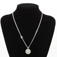 ヴィトン LE2245 ネックレス GP シルバー M02446 ダミエ