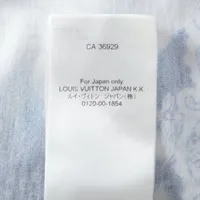 【ほぼ新品】Louis Vuitton RM222 RD0 HNY89W Louis Vuitton 22AW Cotton T-shirt XXL Men's Blue RM222M