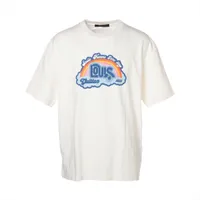 ヴィトン 24SS コットン ポロシャツ XL メンズ ブラック RM241 1AFJEN