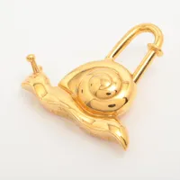 エルメス カデナ カタツムリ 1995 チャーム GP ゴールド