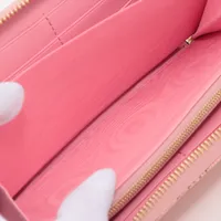 箱無し‼️グッチ ジップアラウンド パイソン マーモント 456117 グッチ GGマーモント 456117 ラウンドジップウォレット ピンク