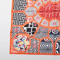 HERMÈS エルメス スカーフ　カレ90 Jeu de Soie エルメス カレ90 Jeu de Soie シルクゲーム スカーフ シルク