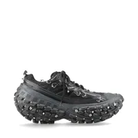 Balenciaga bouncer Faux leather Sneakers 30.5cm Men's Black 685613