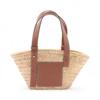 LOEWE ロゴ入りカゴバッグ ベージュ LOEWE ロゴ入りカゴバッグ ベージュ