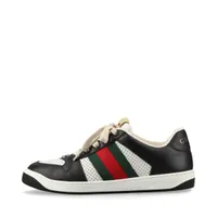 【GUCCI】ヴィンテージロゴ◇スクリーナー◆GG レザースニーカー スクリーナー〕メンズ スニーカーGGキャンバス/ホワイト レザー