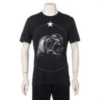 ジバンシィ コットン Tシャツ L メンズ ブラック 16F 7360 651