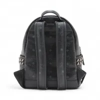 MCM ヴィセトス レザー バックパック/リュック ブラック