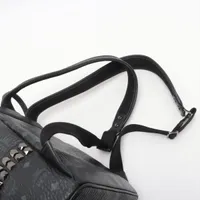 【期間限定お値下げ】MCM ブラック レザーバックパック MCM ヴィセトス レザー バックパック/リュック ブラック