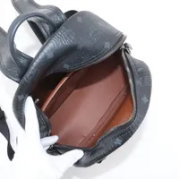 【期間限定お値下げ】MCM ブラック レザーバックパック MCM ヴィセトス レザー バックパック/リュック ブラック
