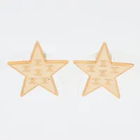シャネル ゴールドプレート ココマーク スターイヤリング 01P シャネル ココマーク スター 01P イヤリング(両耳用) GP