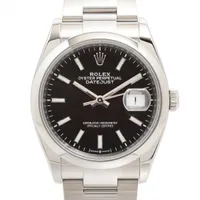 あ*ち様 ROLEX ロレックス デイトジャスト 16233 L549515 メ ロレックス デイトジャスト 16233 SS×YG AT 黒文字盤 A2880468
