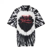 バレンシアガ 21年 コットン Tシャツ XS メンズ ブラック 684155