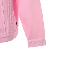 ★BALENCIAGA ピンク コットン フロントロゴ デニムジャケット BALENCIAGA/バレンシアガ】より19AW フロントロゴデニム