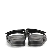 エルメス シプレ レザー サンダル 37.5 レディース ブラック