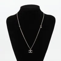 シャネル ロゴ プレート ネックレス 楽天市場】CHANEL シャネル ロゴ プレート ネックレス