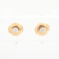 カルティエ ダムール XS ダイヤ ピアス 750(YG) 1.3g A3799817