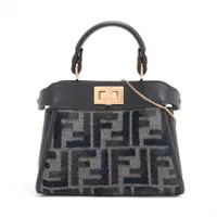 美品☆　フェンディ　ハンドバッグ　アクセサリーポーチ　ズッカ　キャンバス 楽天市場】【バッグ】FENDI フェンディ ズッキーノ アクセサリー