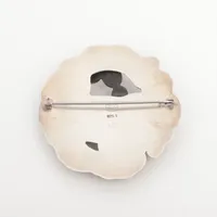 ジョージジェンセン　ムーンストーン　ブローチ　925 123 ジョージジェンセン ムーンストーン ブローチ 925 19.9g 123