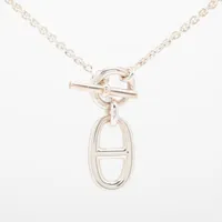 エルメス　ケリーアミュレットネックレス シルバー エルメス ケリー アミュレット ネックレス 925 12.3g シルバー