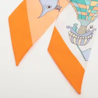 ★新品★ エルメス ツイリー 大空の狂気 Amazon.co.jp: [エルメス] ツイリー 大空の狂気 シルク グレー