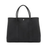 ★直営店★ 【HERMES】 ガーデンパーティ 36 PM ネゴンダ エルメス ガーデンパーティ36/PM ブラック ネゴンダ シルバー