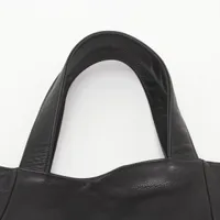クロムハーツ JJディーン ハンドバッグ レザー サイズL ブラック