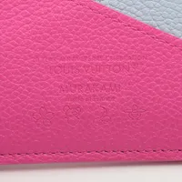 ヴィトン×村上隆 LV×TM カードケース ポルトカルト クリスクロス 