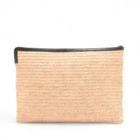 COS ラフィアクラッチバッグ　ベージュ RAFFIA CLUTCH BAG ラフィアクラッチバッグ｜COS コス 公式