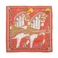 エルメス　スカーフ　FARANDOLE プロヴァンス地方の踊り　aq11515 HERMES】【FARANDOLE】【蝶】エルメス『カレ90 プロヴァンス地方