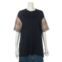 BURBERRYカットソー　Sサイズ バーバリー ティッシ期 コットン×ポリエステル カットソー S